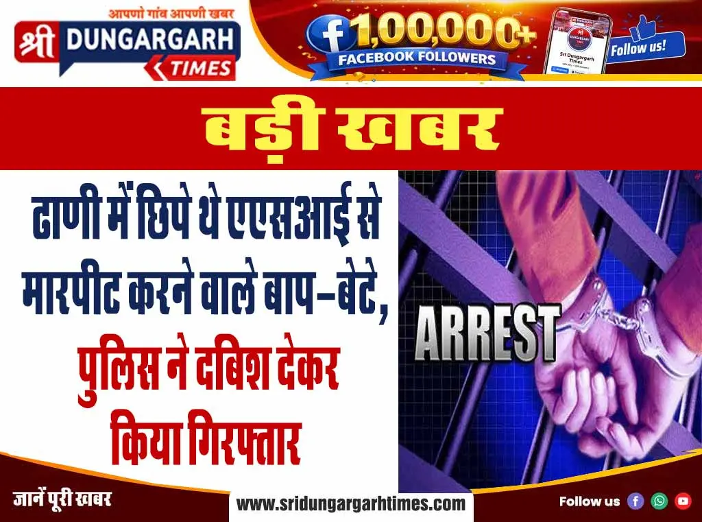 श्रीडूंगरगढ़ से पढें दो अपराध खबरें
